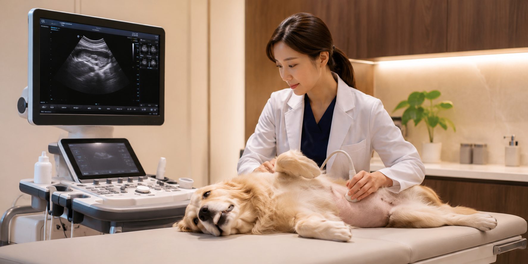 영상의학센터 검사 장면