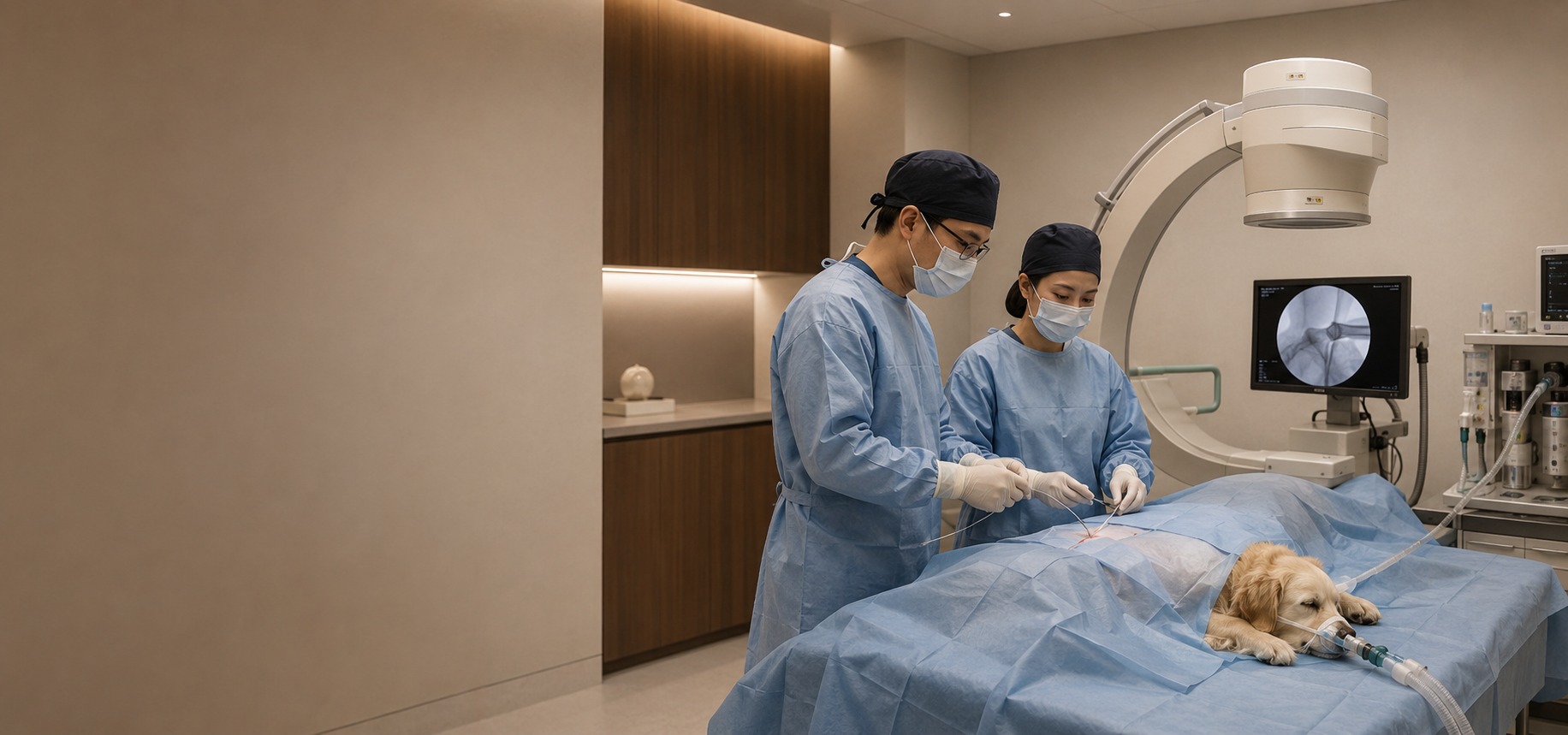 중재적시술센터 - 24시 루센트 동물의료센터
